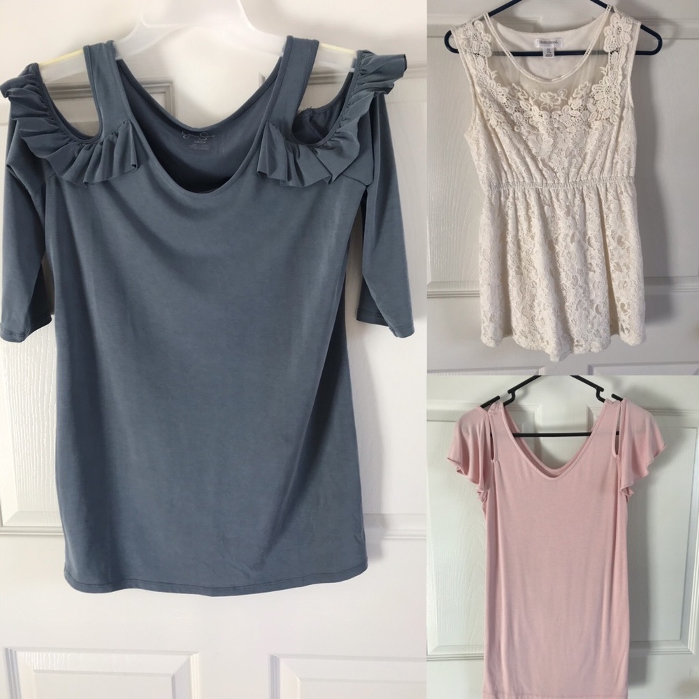 Maternity Shirt Bundle (Size Small)